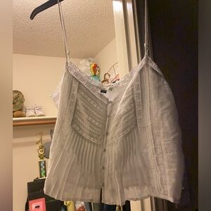 AE Pintucked Tank Top